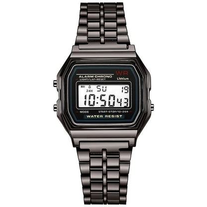 RetroLux Digital Watch